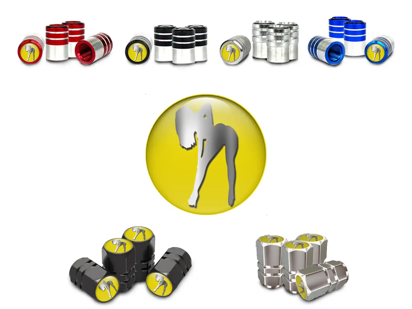 Wheel Valve Covers for Bike Smart